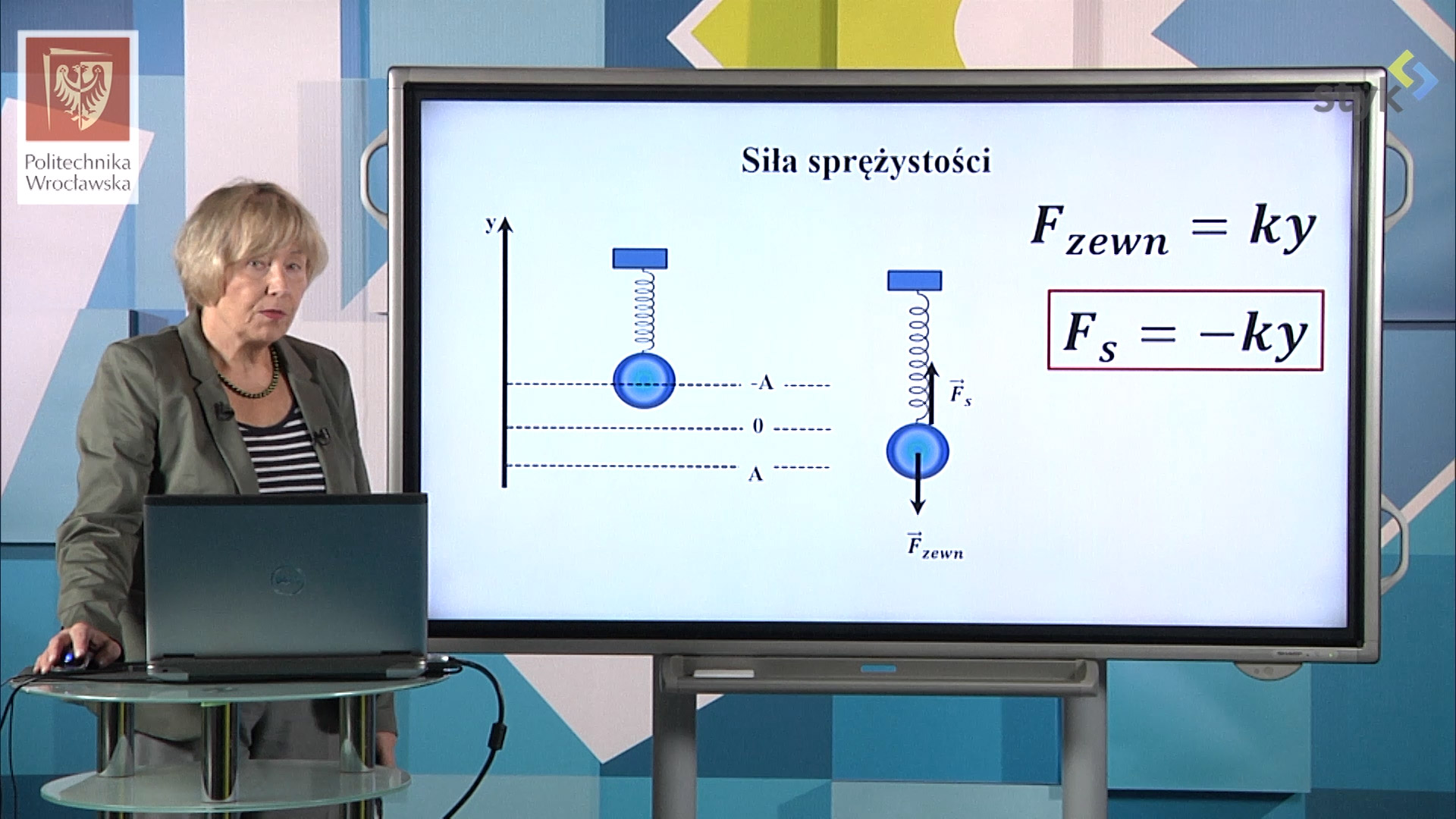 Fizyka I – Zasada Zachowania Energii – Siły Sprężystości – Wykład ...